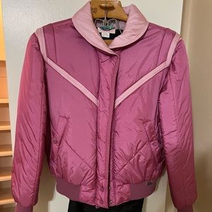 Ski white sag ski jacket and pants